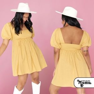 Smitten Babydoll Dress by Show Me Your MuMu, Size M